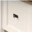 Bureau Coastal avec lot classeur latéral, finition blanche