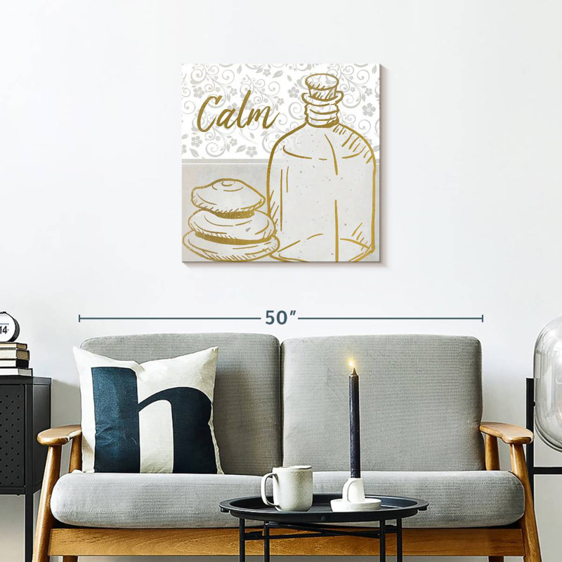 Spa Day I, 24" H x 24" W