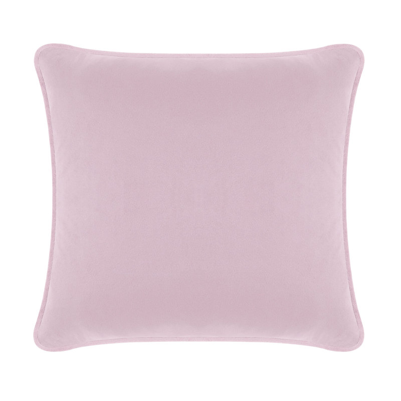 Coussin Sparkles Home Strass | Rembourrage en plumes | Luxe, Carré 16 po, Velours lavande