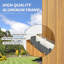 Extérieur 20 pi L 12 pi. D Pavillon de jardin en métal