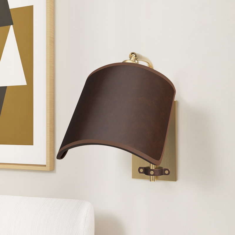 Drake 1 - Light Dimmable Brass Armed Sconce