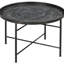 Table basse 24 po avec plateau martelé-1462839584