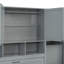 Lit avec placard et bureau