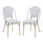 Ensemble de 2 chaises d'appoint d'extérieur Mitcham-1971498217