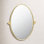 Dara Brass Oval Mirror