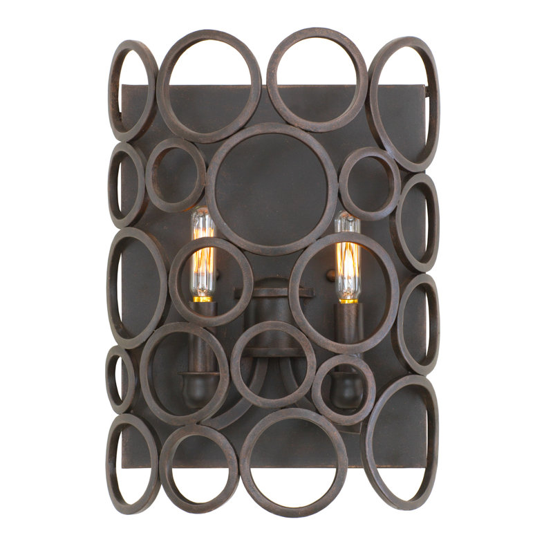 Ashbourne 2 LT Wall Sconce Kalco, Heirloom Bronze