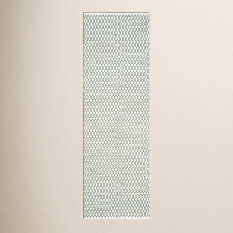 Evansdale Cotton Geometric Indoor Rug, Runner 2'3" x 7'