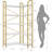 72" L Shaped Corner Bookshelf 5 Tier Industrial Bookcase Large Display Rack Shelf Beaded Design for Living Room Bedroom Storage-1652492889-1652492891