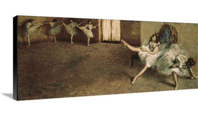 Edgar Degas " Before The Ballet " by Edgar Degas