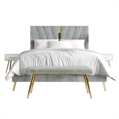 Lakeysa 4 Piece Bedroom Set by Mercer41