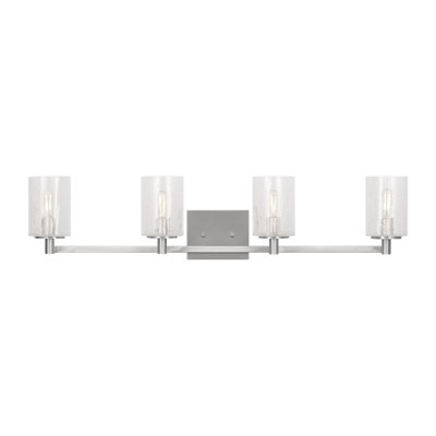 Applique murale / salle de bain quatre lumières Parker de Génération Éclairage 