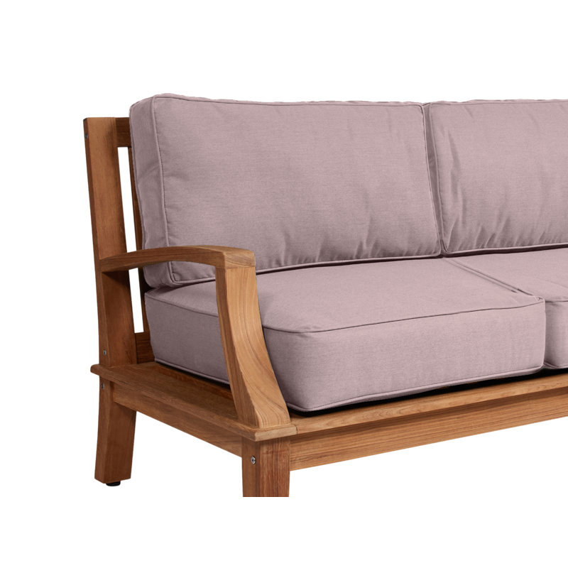 Grande Patio Sofa with Sunbrella Cushions, Sunbrella® Play Cameo