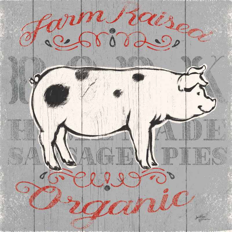 " Farmers Market XI " by Janelle Penner, 36" H x 36" W