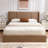 Juanetta Hydraulic Lift Up Storage Wingback Upholstered Platform Bed-924077622-881796717
