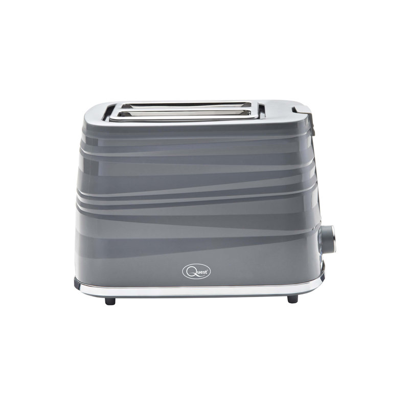 Harmony 2 Slice Toaster - Black, Grey