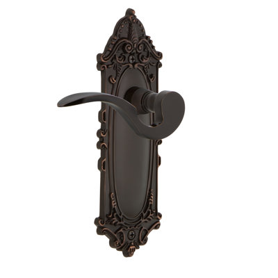 Nostalgic Warehouse Victorian Plate Double Dummy with Swan Lever