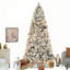 Arbre de Noël 9 pi avec 750 lumières claires pour la maison / bureau / vacances