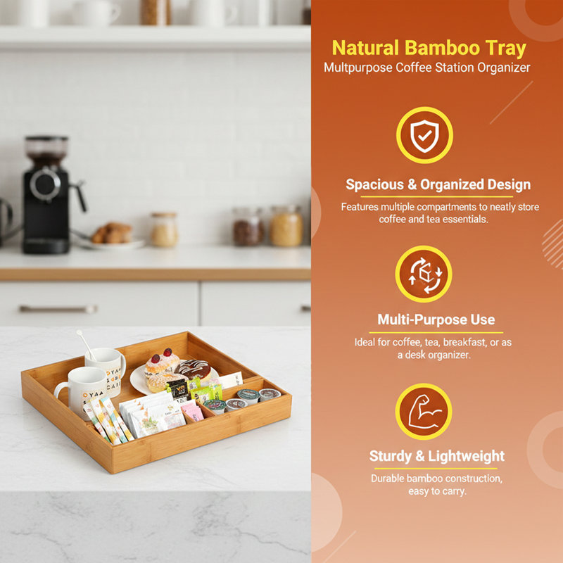 Heyman Bamboo Tray