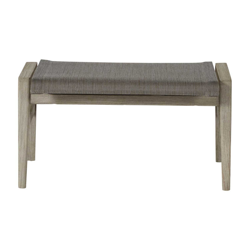 Coast Patio Ottoman, Oyster Teak
