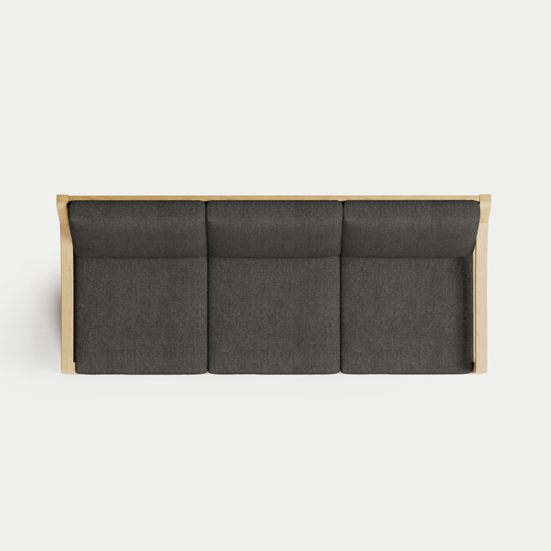 Solerno Heated Sofa, Carbon