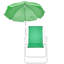 Chaise de plage pliante en métal (ensemble de 1)-1914824881