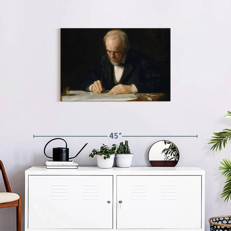 Senne The Writing Master, 20" H x 30" W