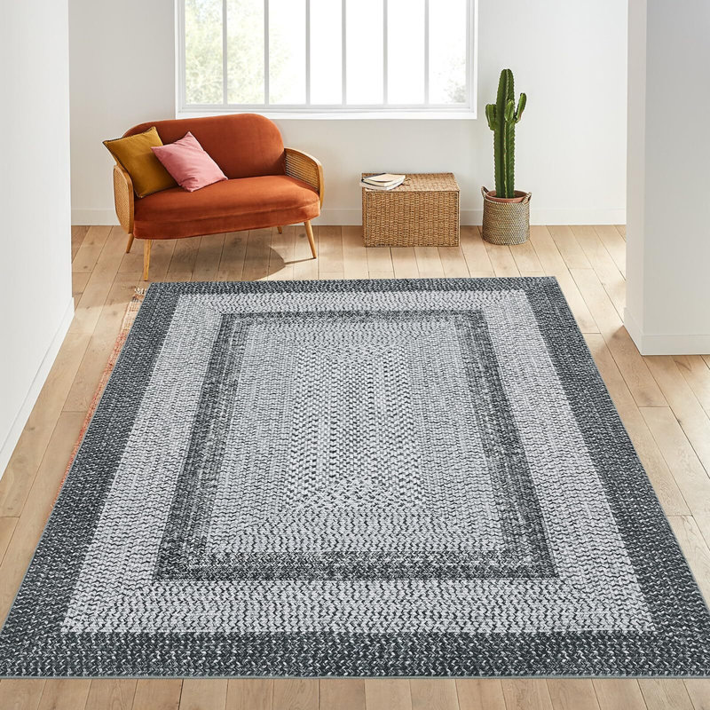 9X12 Living Room Rug Large Washable Rug
