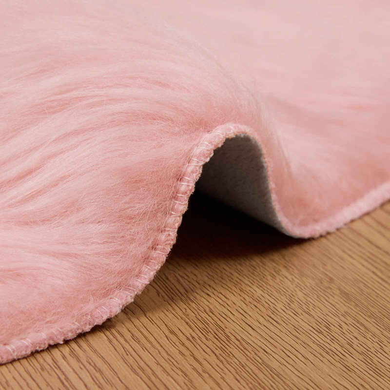 Solid Colour Standard Area Rug, Round 160cm