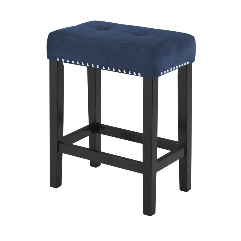 Ensemble de table de bar 4 pièces 60 pouces avec tabourets rembourrés Kate