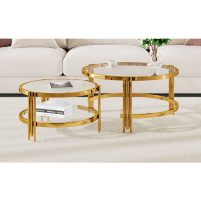Ensemble de tables basses 2 pièces Modern