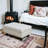 Faux Leather Ottoman-77621951