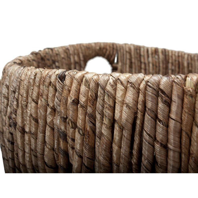 Panier de rangement en osier et jardinière d'intérieur
