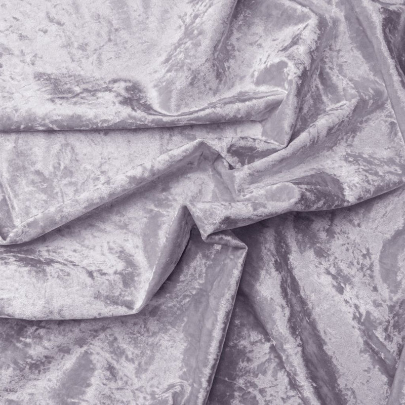 Tissu en velours Ritz, Platine