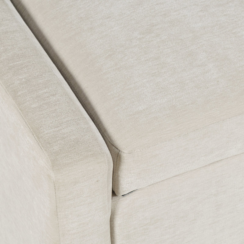 Banc de rangement rembourré Sharpay, Braun naturel