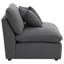 Fauteuil rembourré Jaquan gris anthracite-106885649