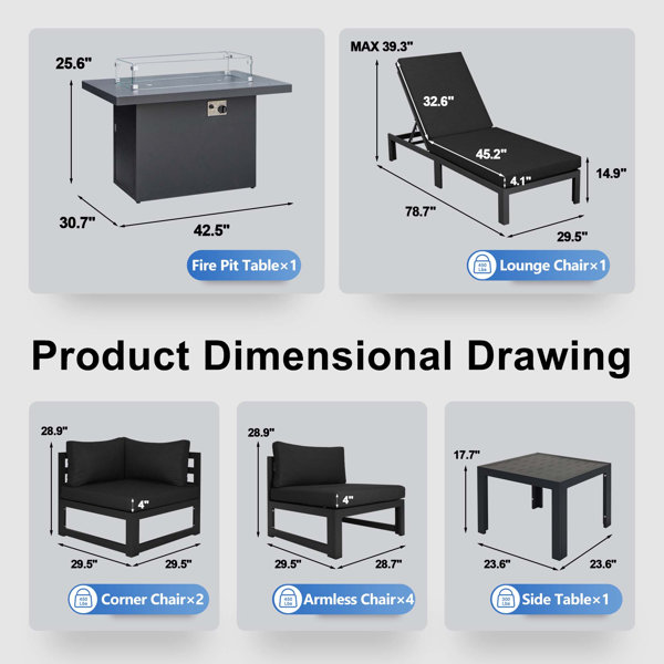 Dimensions du produit