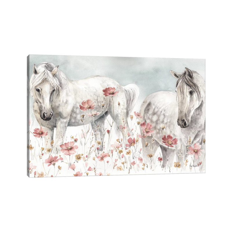 Wild Horses III by Lisa Audit - Wrapped Canvas Painting, 152.5 cm H x 101.5 cm W