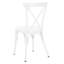 Chaise de patio empilable latérale Susy-293996143