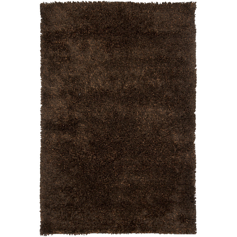 Dior Hand Loomed Area Rug in Brown, Rectangle 7'9" x 10'6"