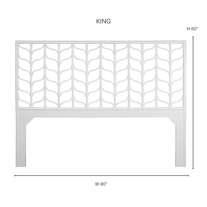 Ivy Twin Platform Bed, Citrus Orange, King, Natural