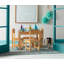 Wooden Farmhouse Table & 4 Chair Set-158479355