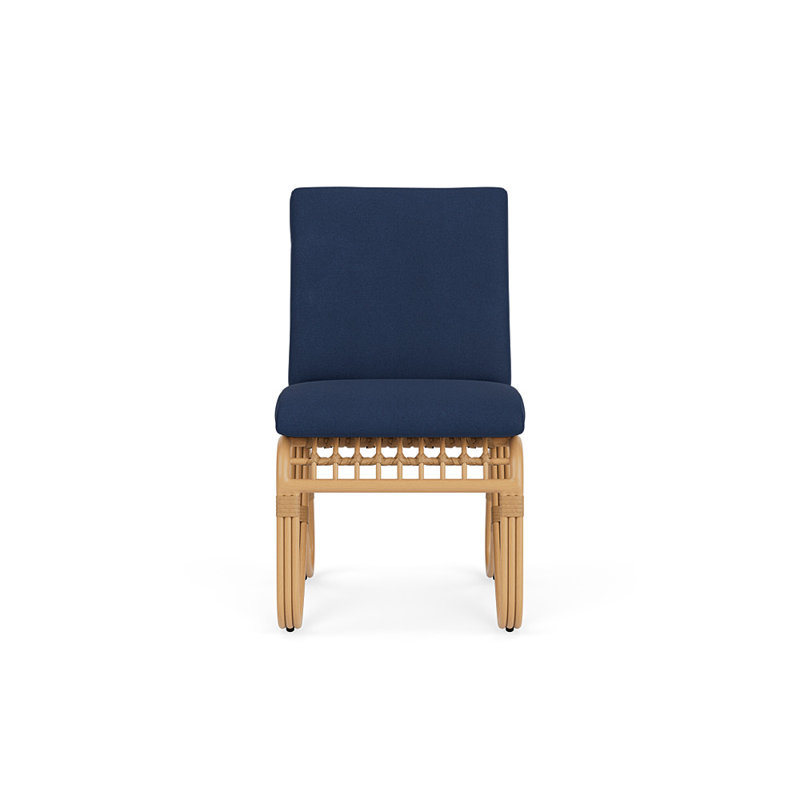 Riviera Outdoor Dining Side Chair, Sandberg Navy