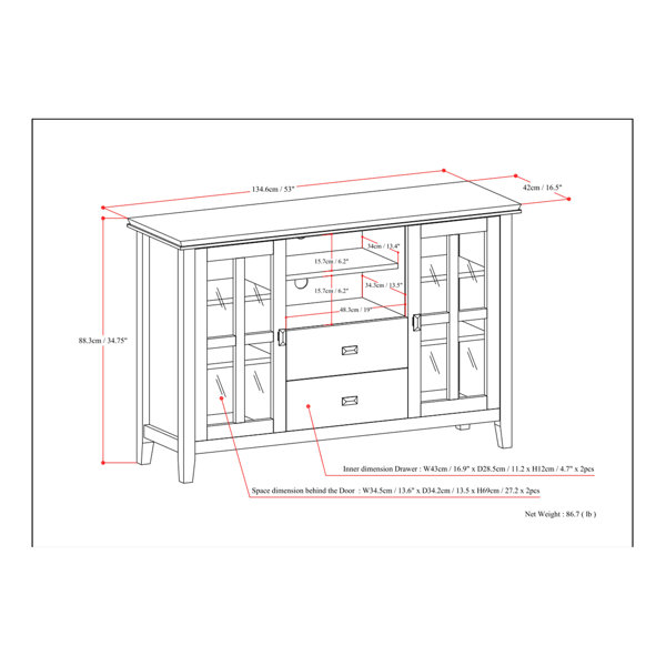 Dimensions du produit