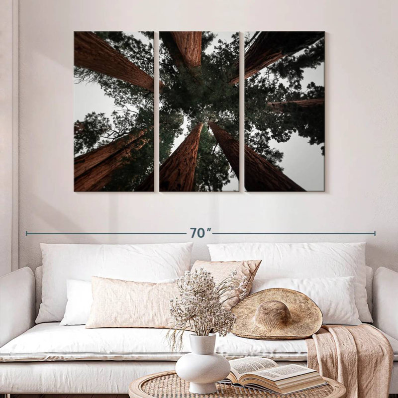 Redwoods de Harnek en Californie, H 32 po x l 50 po
