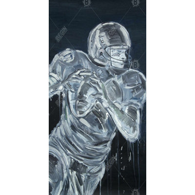 Football player - 15.75"x31.50" Desk mat