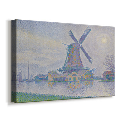 Windmill at Edam-Paul Signac-Gallery Wrapped Canvas-1896