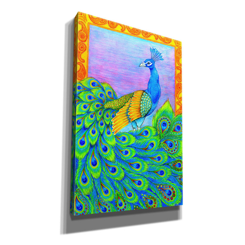 Sur toile, H 60 po x l 40 po x P 1,5 po