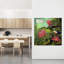Art mural, oiseau et forêt-413797332