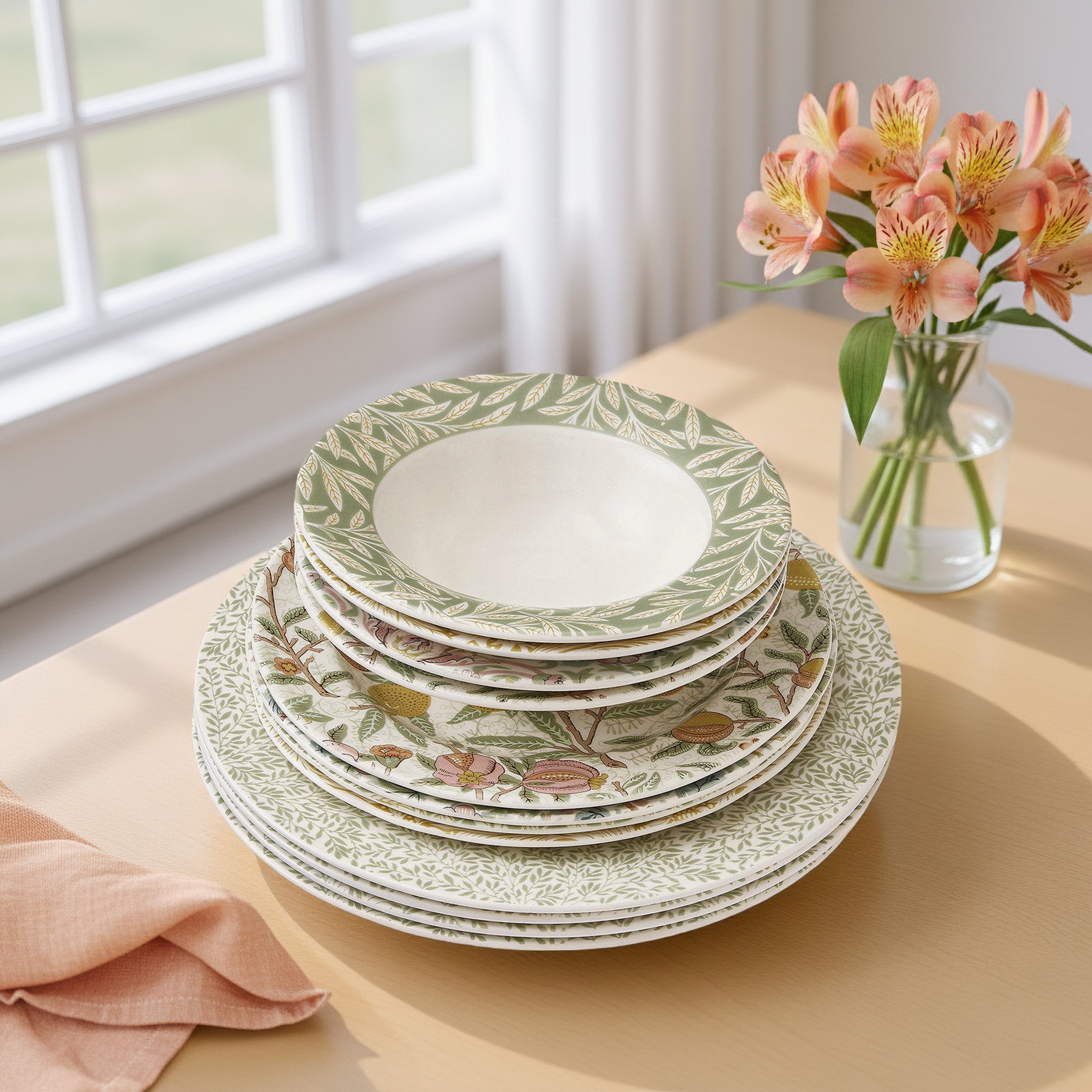 Spode Morris & Co 12 Piece Set