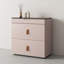Zyannah High-quality Modern Nightstand,Glass Top-95304737